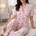 Short-sleeved pajamas