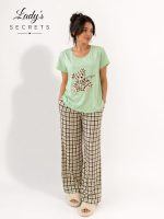 Printed short-sleeved pajamas - Image 3