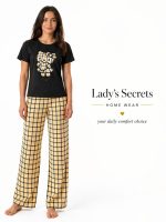 Printed short-sleeved pajamas . - Image 2
