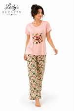 Printed short-sleeved pajamas - Image 2